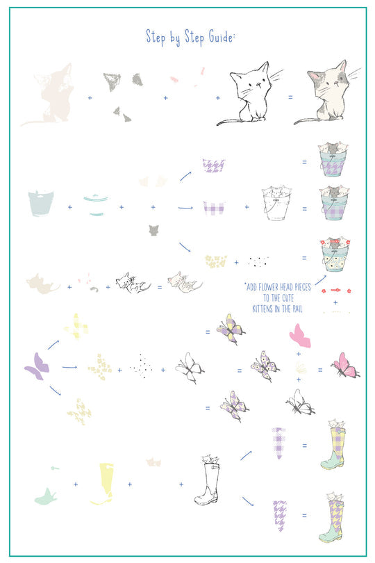 Clear Jelly Stamper- CjS-293- Sweet Spring Kitties