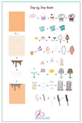 Clear Jelly Stamper- CjS-054- Sweet Stuff