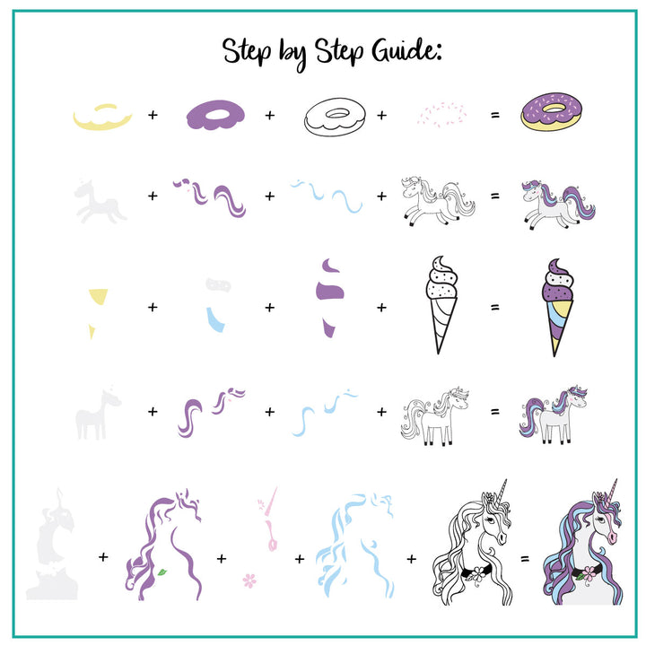 Clear Jelly Stamper- CjS-297- Unicorn Magic