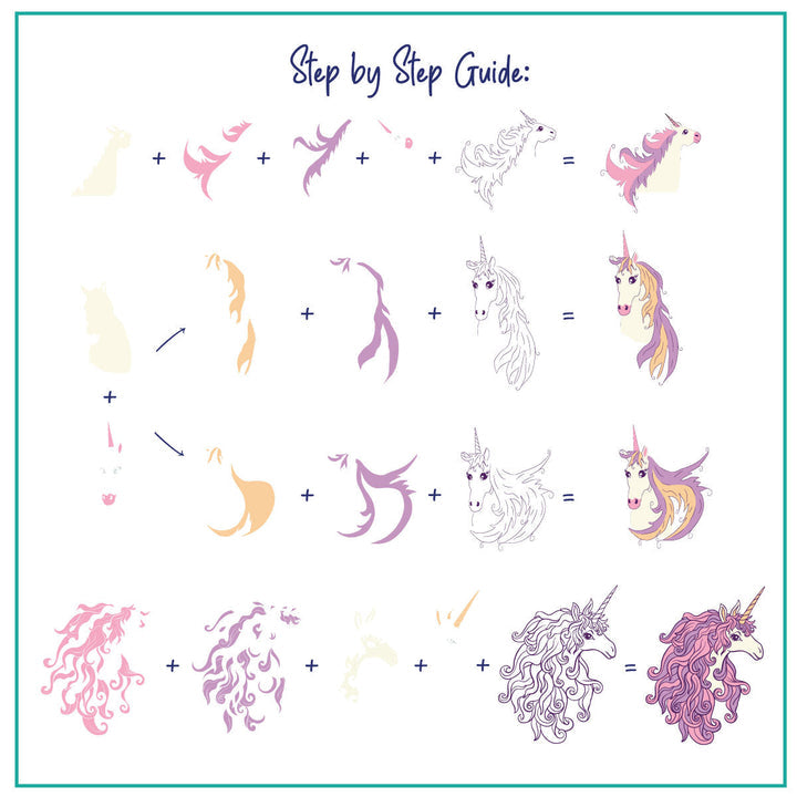 Clear Jelly Stamper- CjS-298- Unique as a Unicorn