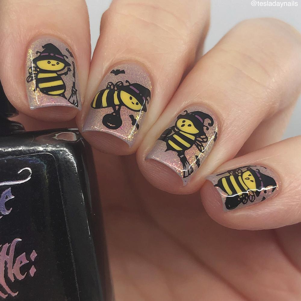 Hit the Bottle- Stamping Plate- So Creepin' Cute