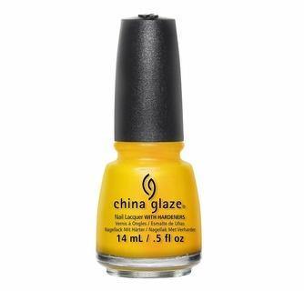 China Glaze- Sun&#39;s Up Top Down