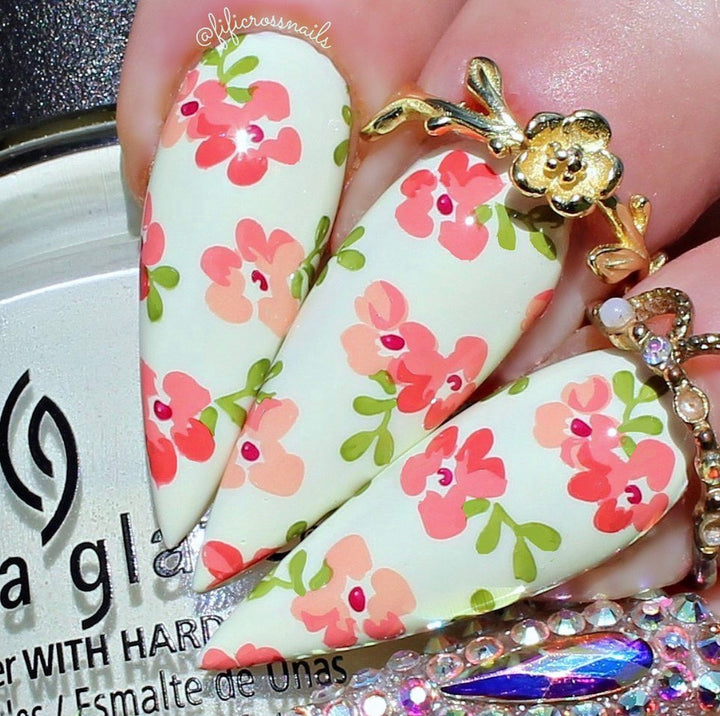 Clear Jelly Stamper- CjS-279- Floral Blossom- One