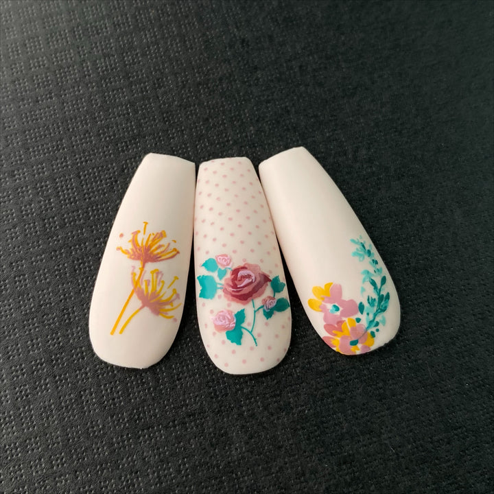 Clear Jelly Stamper- CjS-279- Floral Blossom- One