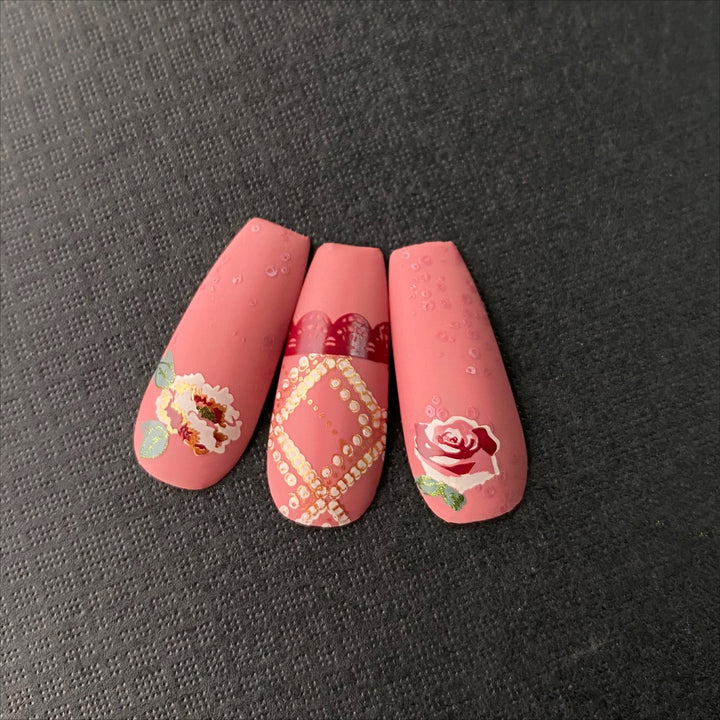 Clear Jelly Stamper- CjS-281- Floral Blossom- Three