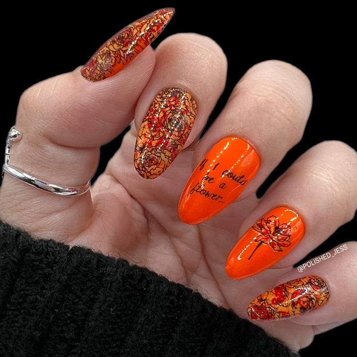 Clear Jelly Stamper- CjS-284- If I Could Be a Flower