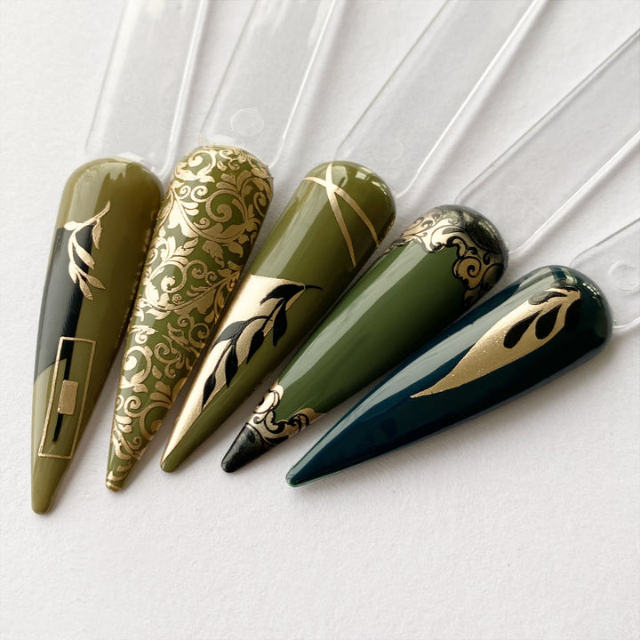 Clear Jelly Stamper- CjS-289- French Mani- Three