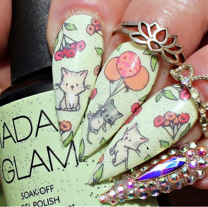 Clear Jelly Stamper- CjS-293- Sweet Spring Kitties