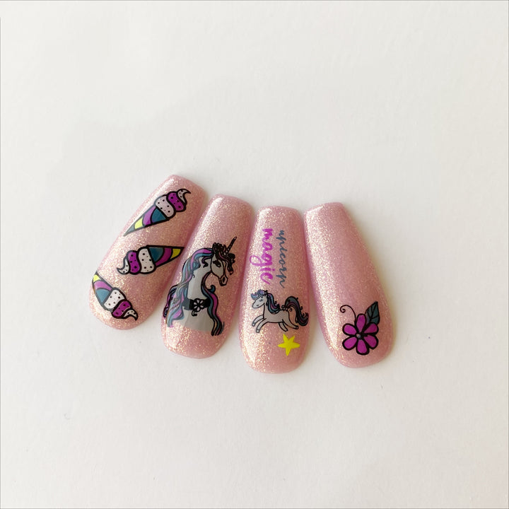 Clear Jelly Stamper- CjS-297- Unicorn Magic