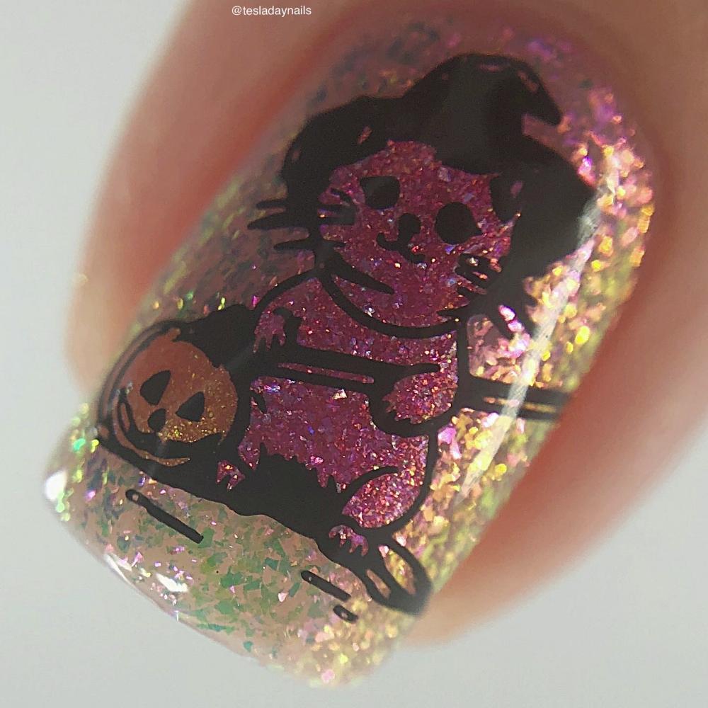 Hit the Bottle- Stamping Plate- So Creepin' Cute