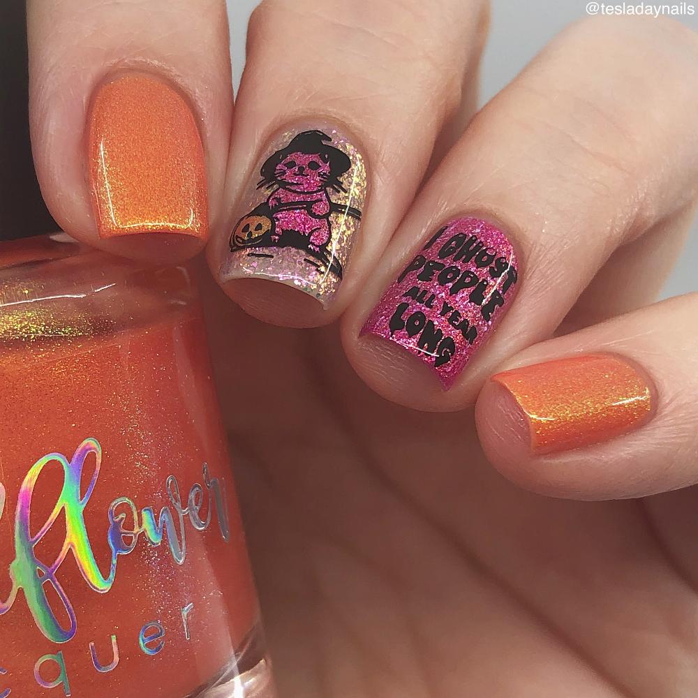 Hit the Bottle- Stamping Plate- So Creepin' Cute