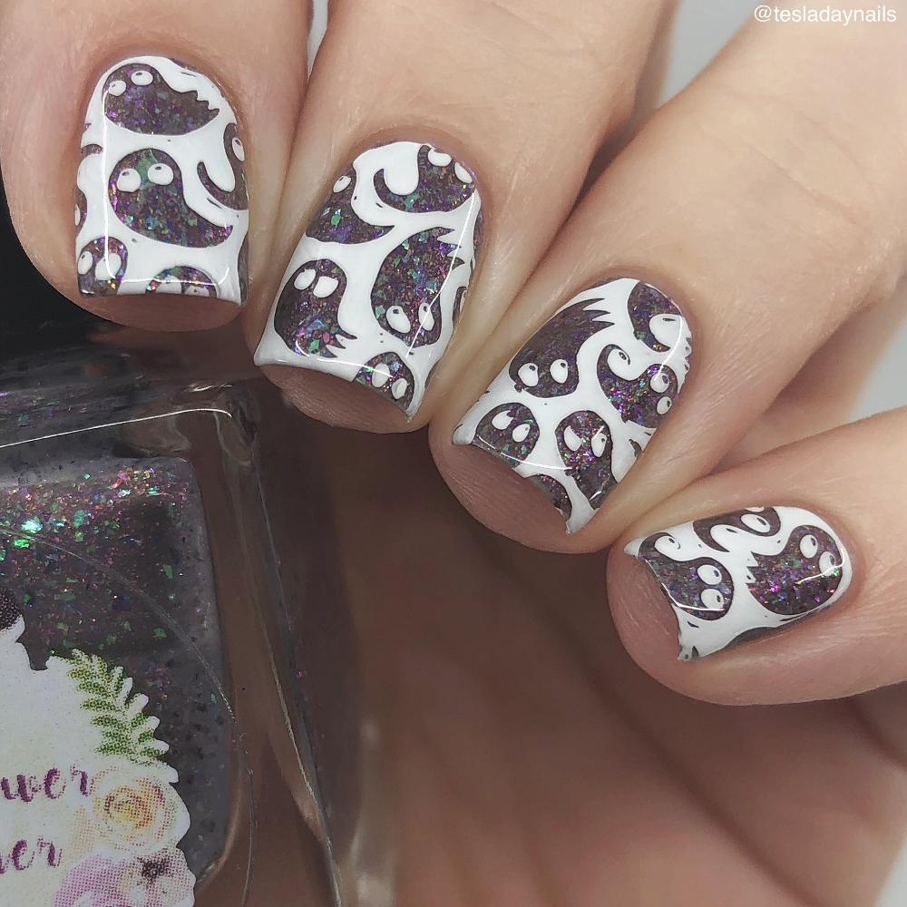 Hit the Bottle- Stamping Plate- So Creepin' Cute
