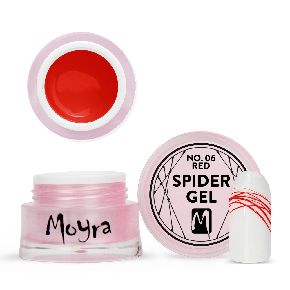 Moyra Spider Gel No. 06 Red