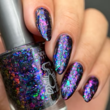 Zodiac Collab- Scorpio- Rainbow Obsidian v.2