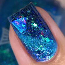 Zodiac Collab- Pisces- Blue Chalcedony v.2