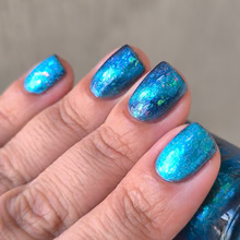 Zodiac Collab- Pisces- Blue Chalcedony v.2