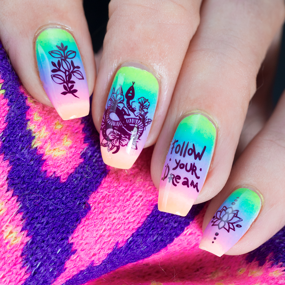 Hit the Bottle- Stamping Plate- Mystic Charm 02