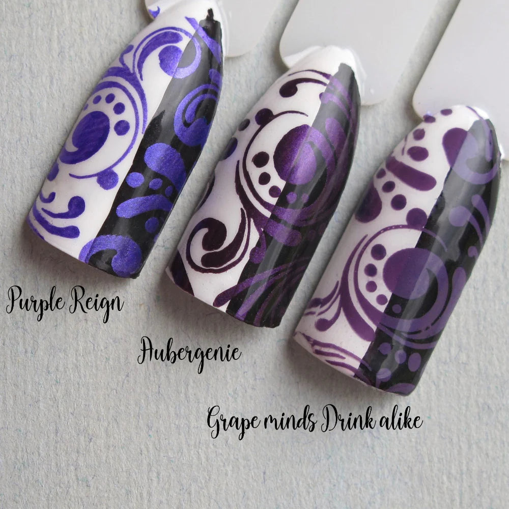 Hit the Bottle "Purple Reign" Stamping Polish