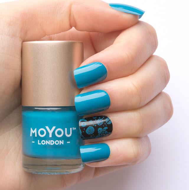 MoYou London- Stamping Polish- Deep Ocean