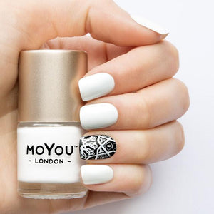 MoYou London- Stamping Polish- White Knight
