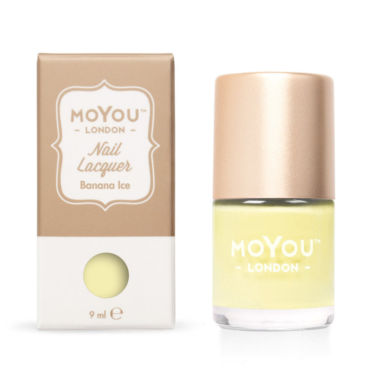 MoYou London- Stamping Polish- Banana Ice
