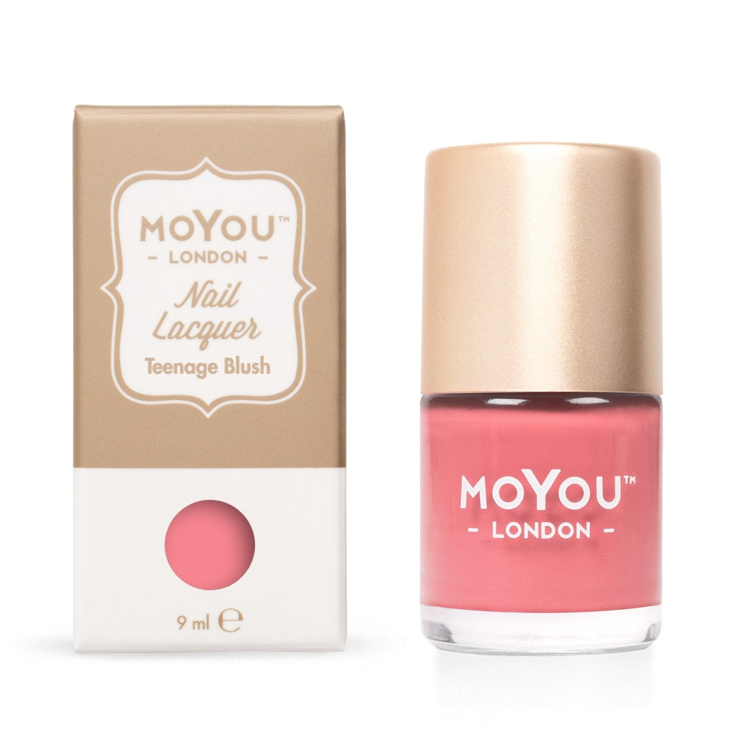 MoYou London- Stamping Polish- Teenage Blush
