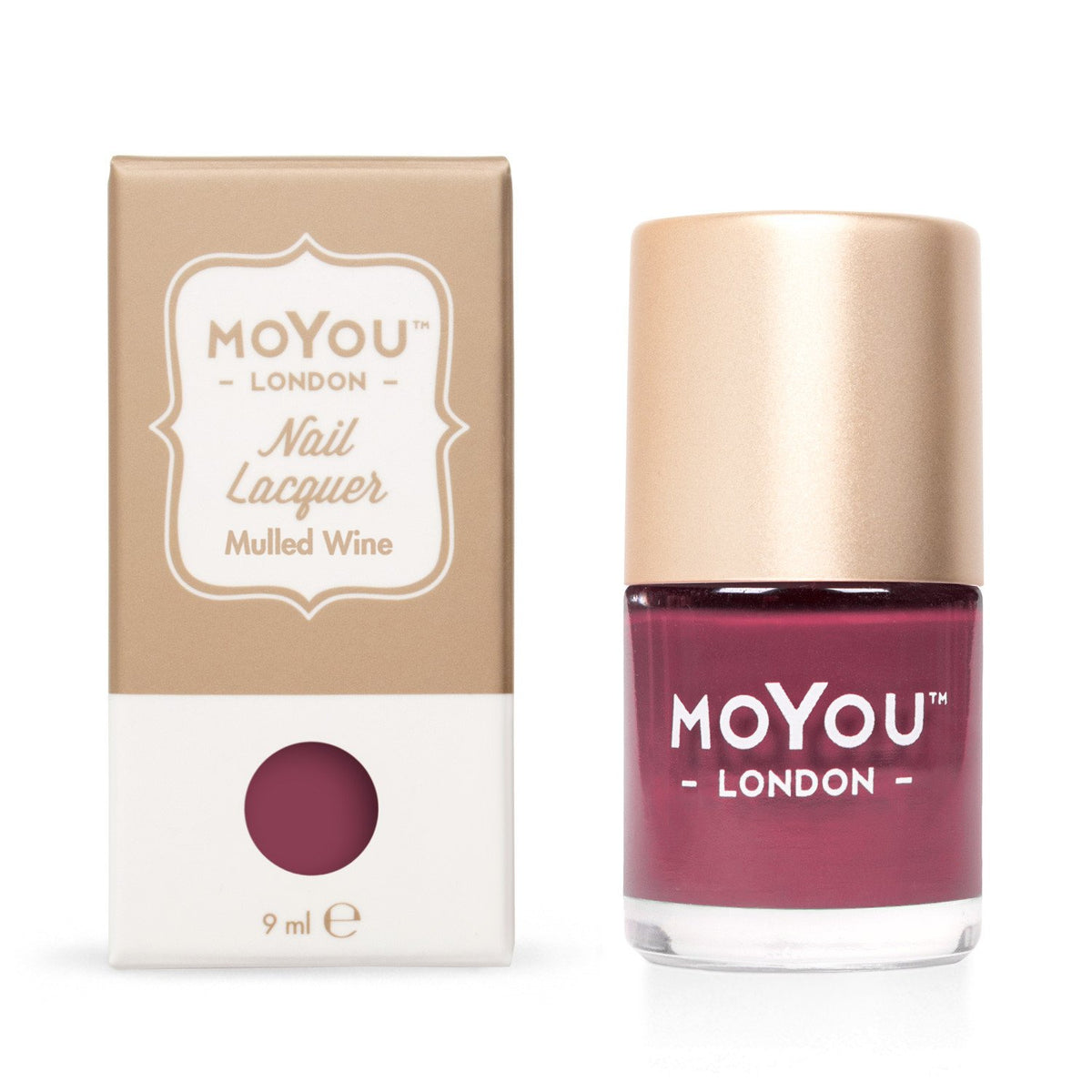 MoYou London- Stamping Polish- Mulled Wine
