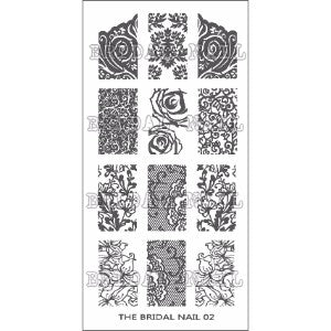 Messy Mansion The Bridal Nail Stamping Plates