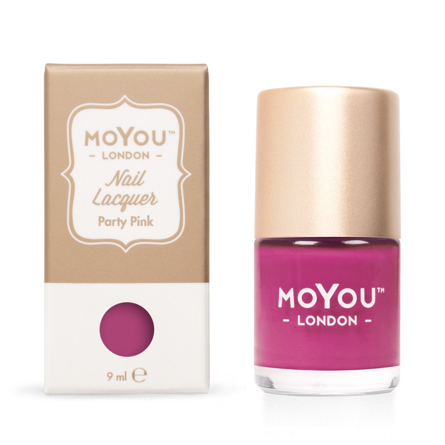 MoYou London- Stamping Polish- Party Pink