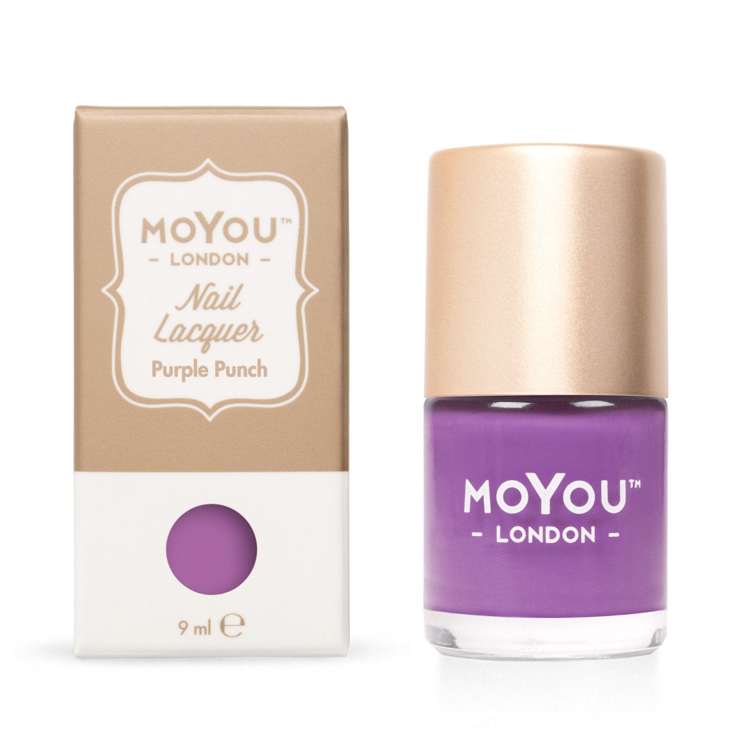 MoYou London- Stamping Polish- Purple Punch