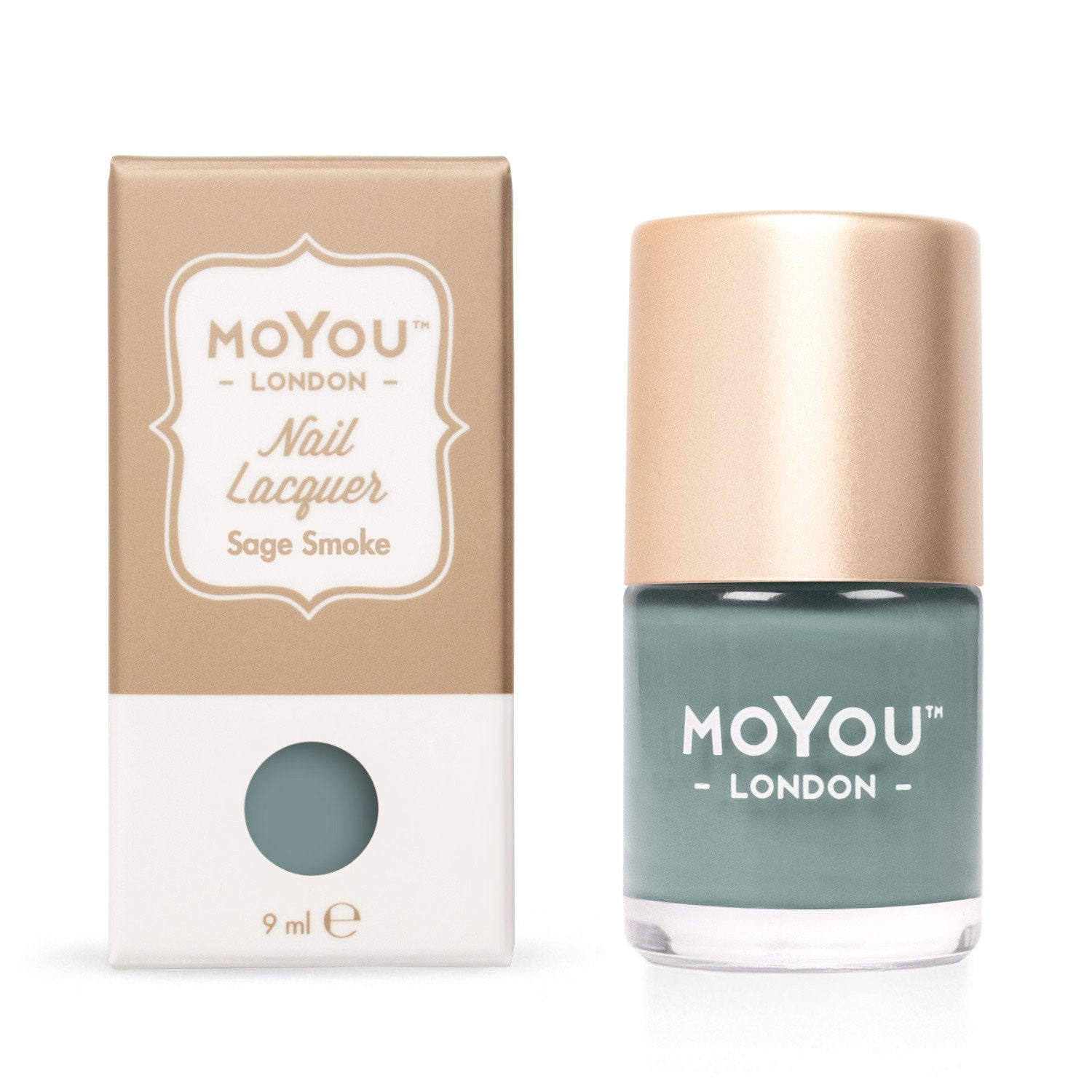 MoYou London- Stamping Polish- Sage Smoke