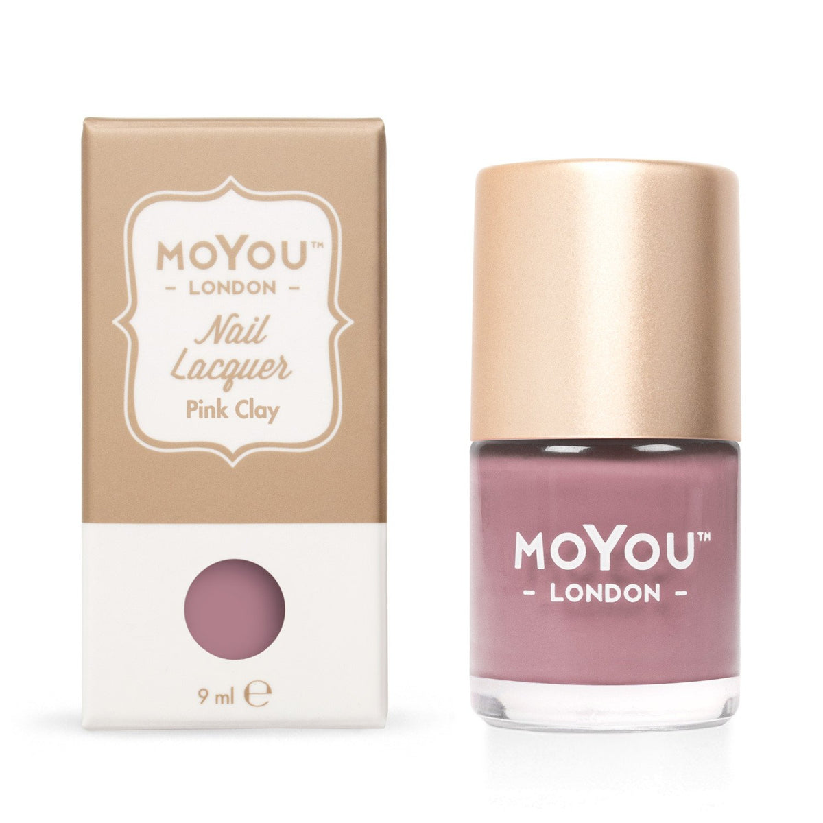 MoYou London- Stamping Polish- Pink Clay