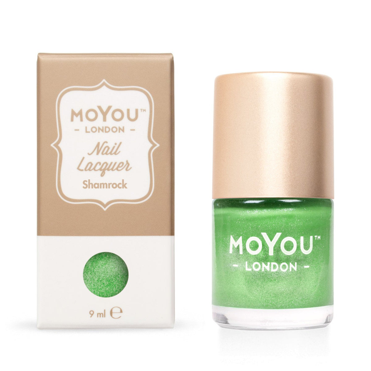 MoYou London- Metallic Stamping Polish- Shamrock