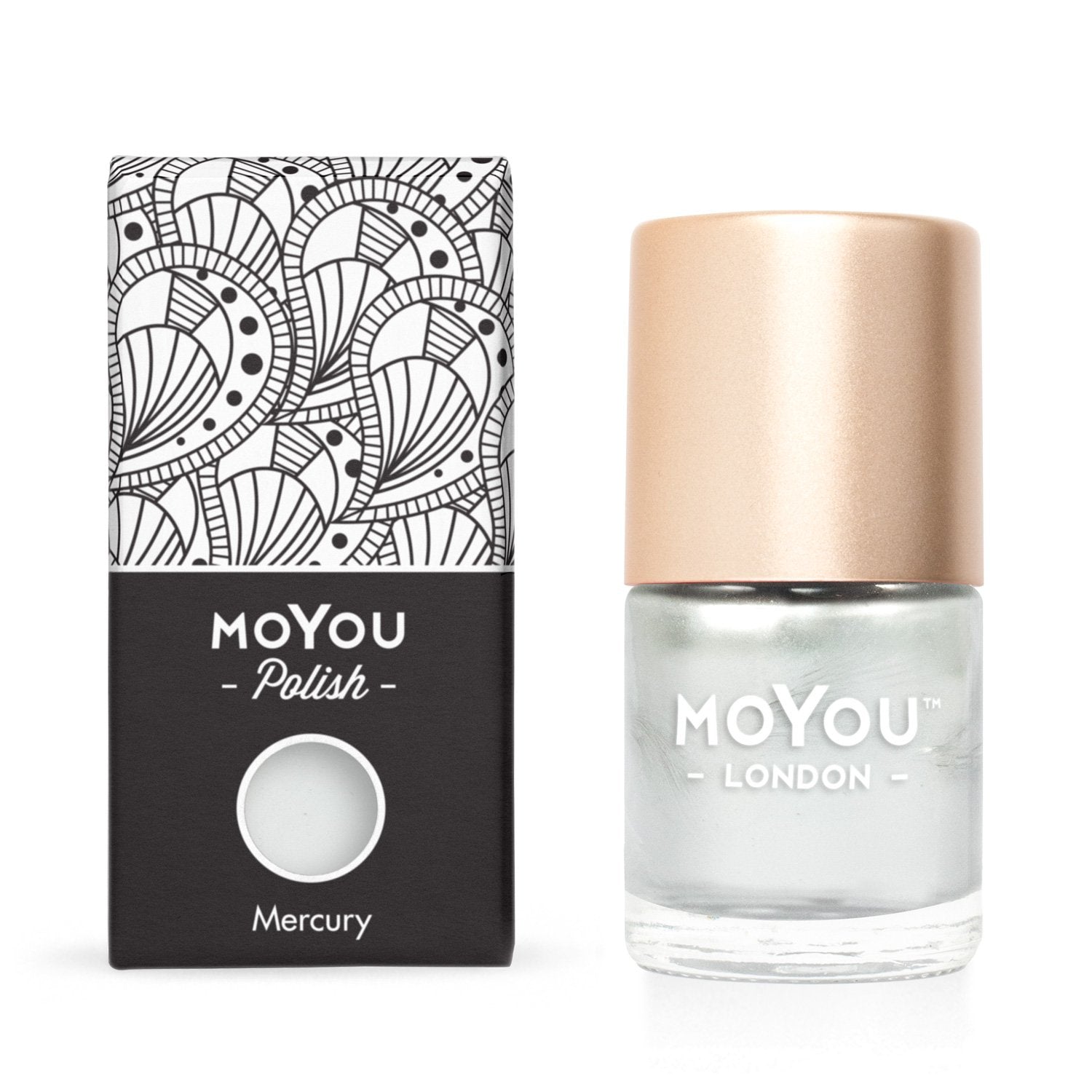 MoYou London- Metallic Stamping Polish- Mercury