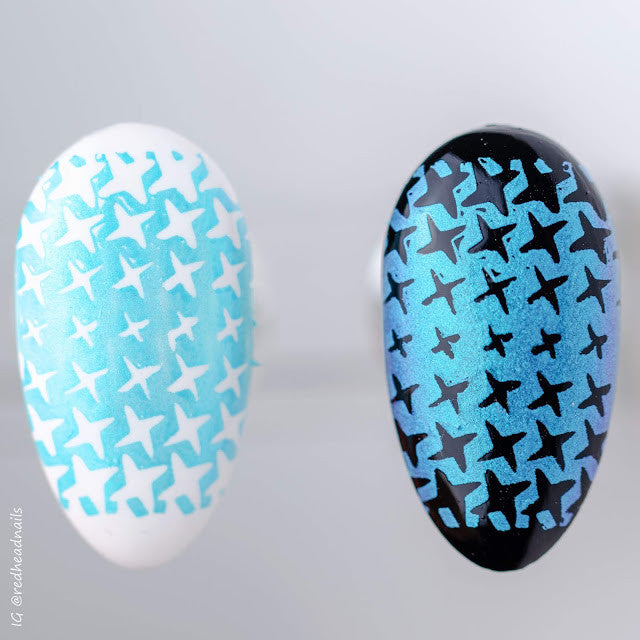 B. loves plates- Stamping Polish- BLP10 B. a Snow Bride