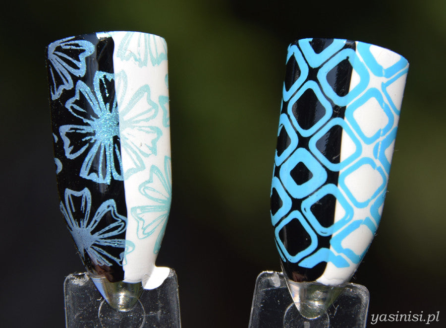 B. loves plates- Stamping Polish- BLP10 B. a Snow Bride