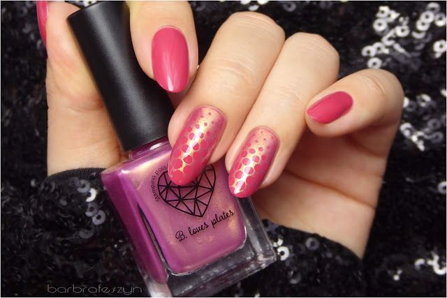 B. loves plates- Stamping Polish- BLP06 B. a Rose Gold