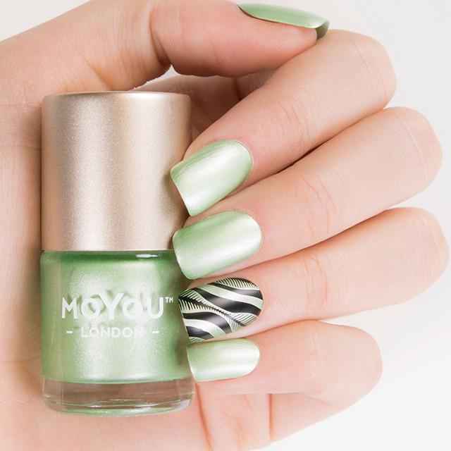 MoYou London- Metallic Stamping Polish- Snake Bite