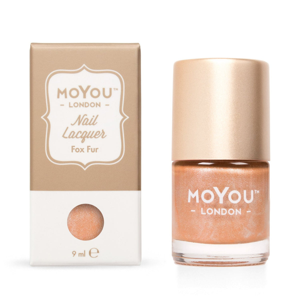 MoYou London- Metallic Stamping Polish- Fox Fur