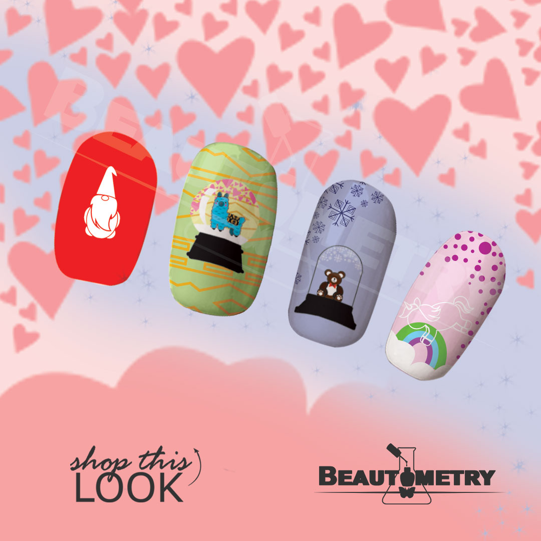 Beautometry- Stamping Plates- Snowglobe 01