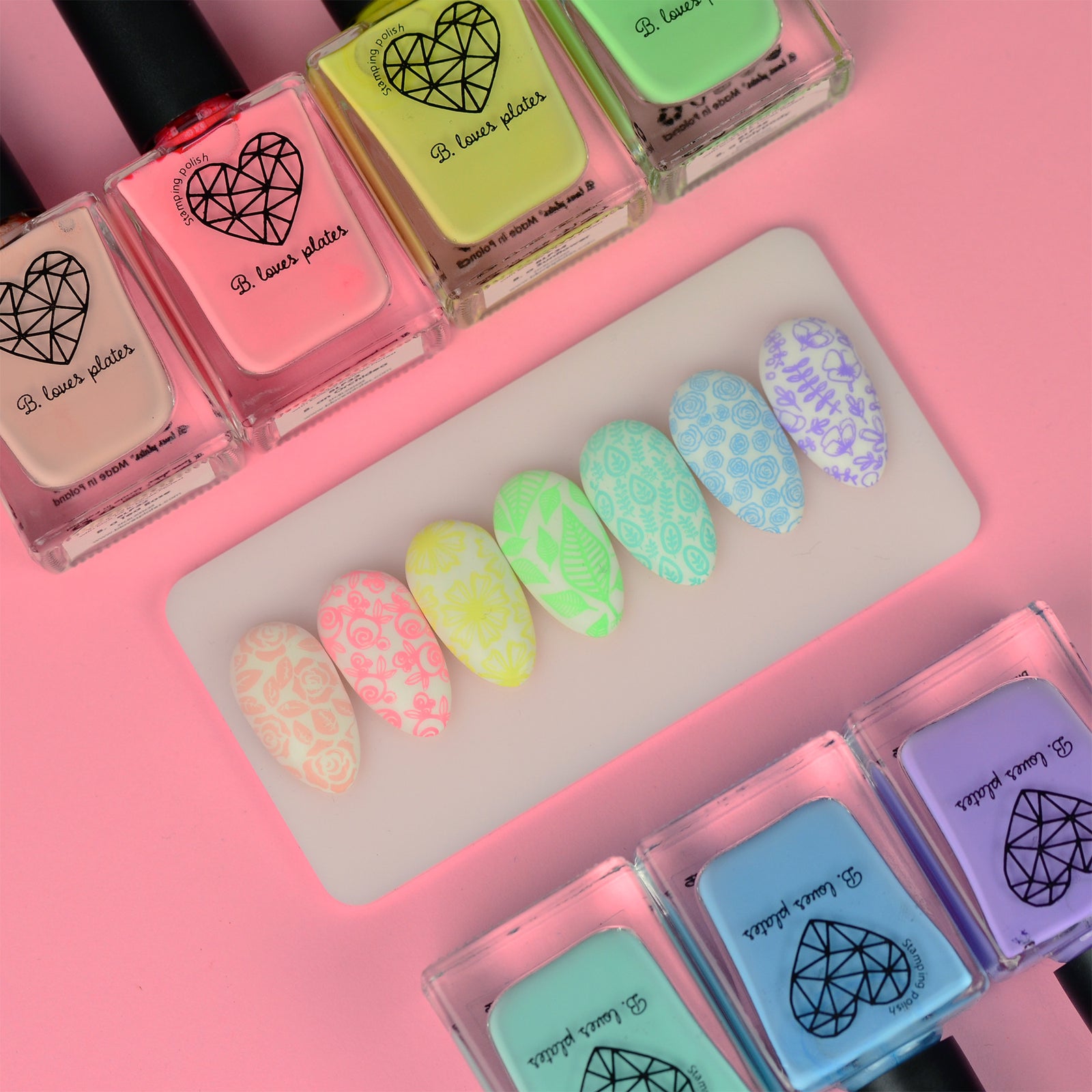 B. loves plates- Stamping Polish- BLP33 B. a Orchidea