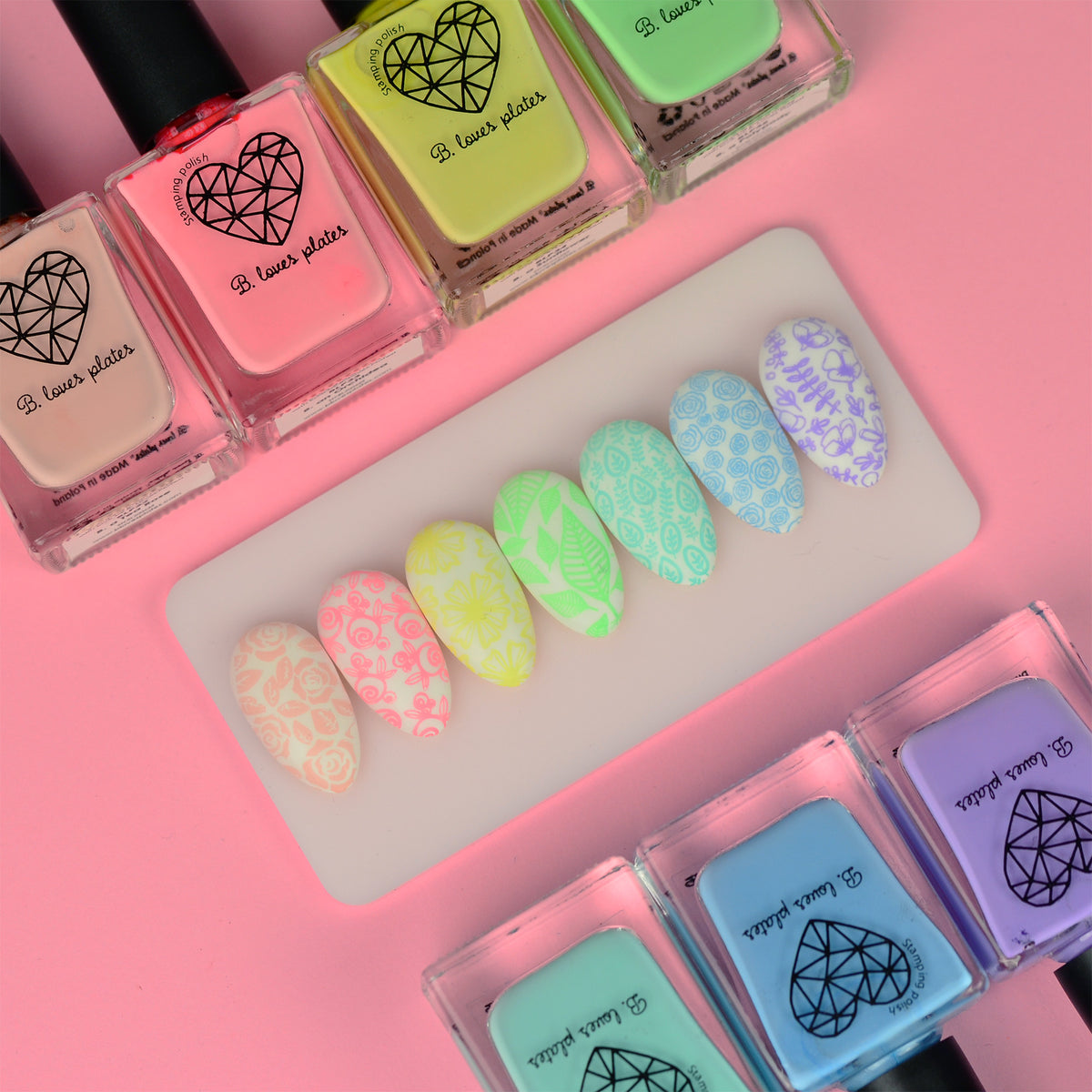 B. loves plates- Stamping Polish- BLP35 B. a Polypody