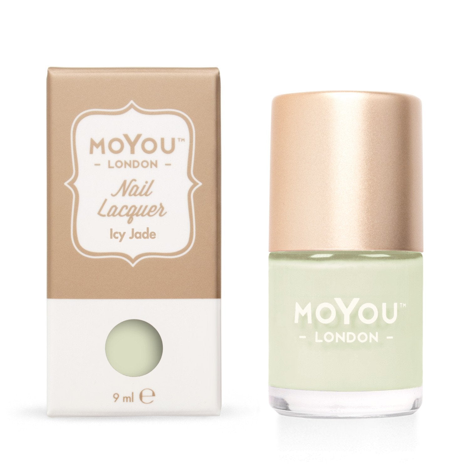 MoYou London- Stamping Polish- Icy Jade