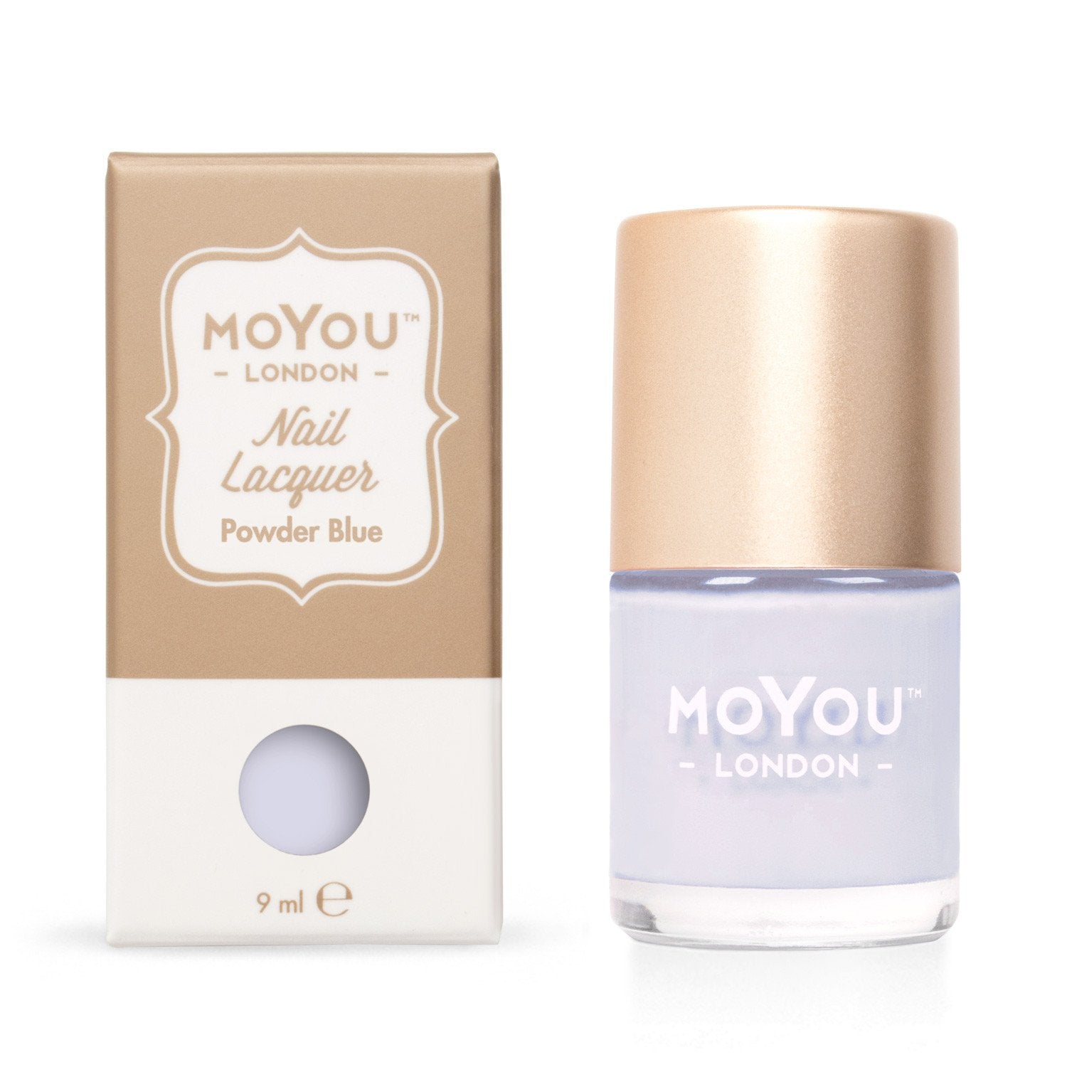 MoYou London- Stamping Polish- Powder Blue