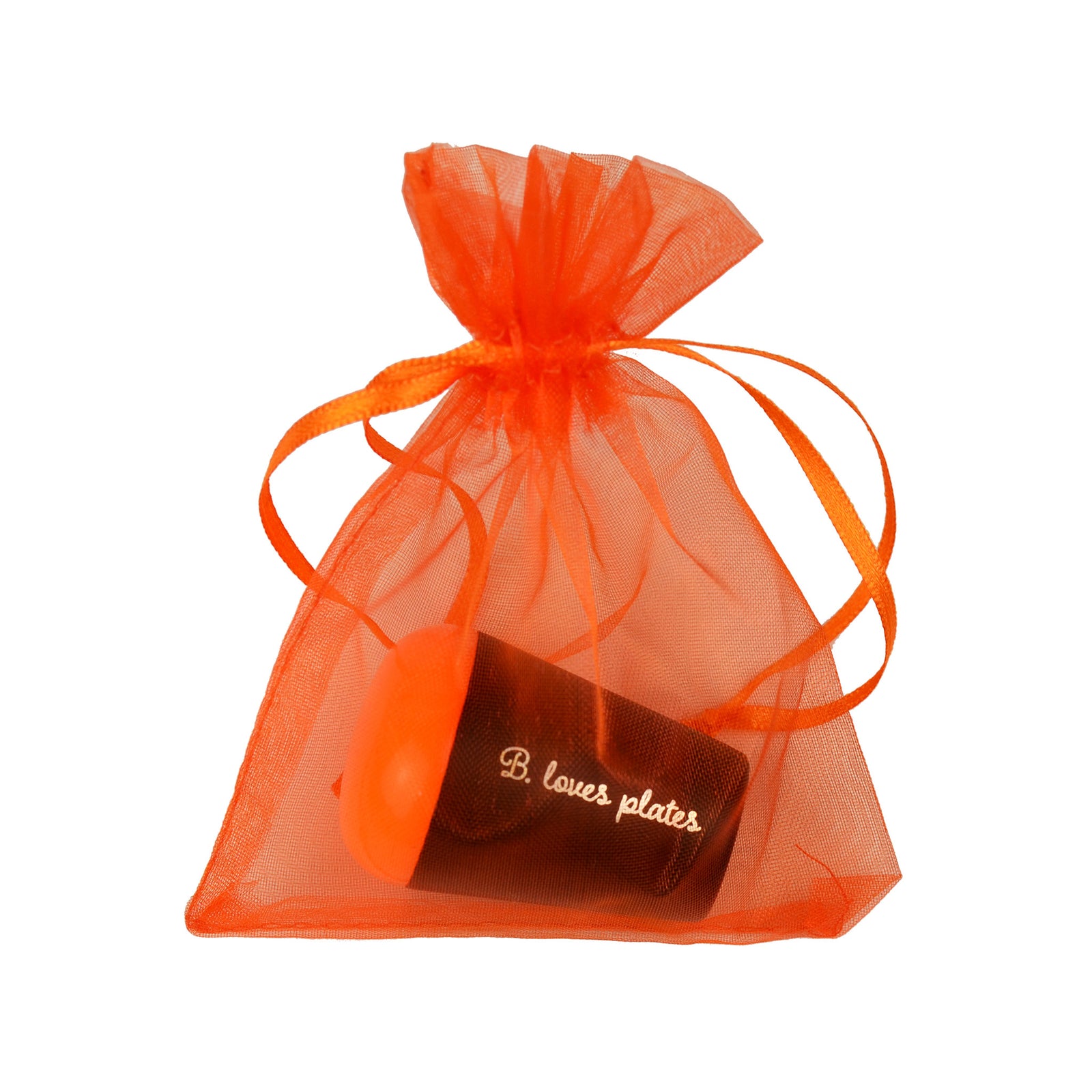 B. loves plates- Accessories- Jumbo Stamper (orange)