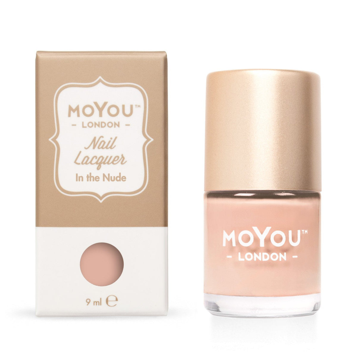 MoYou London- Stamping Polish- In the Nude