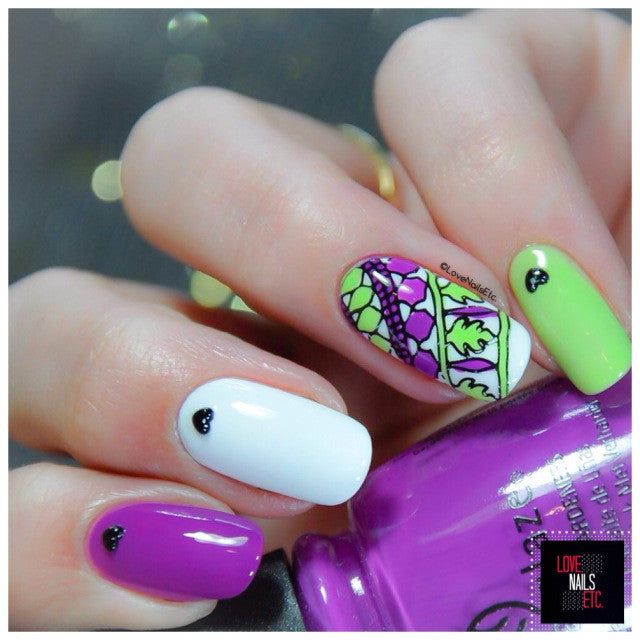 B. loves plates- Stamping Plates- B.06 classy and chic