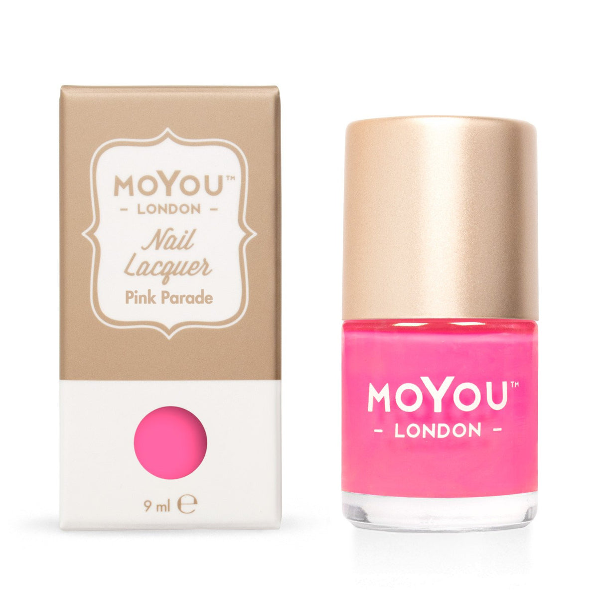 MoYou London- Neon Stamping Polish- Pink Parade