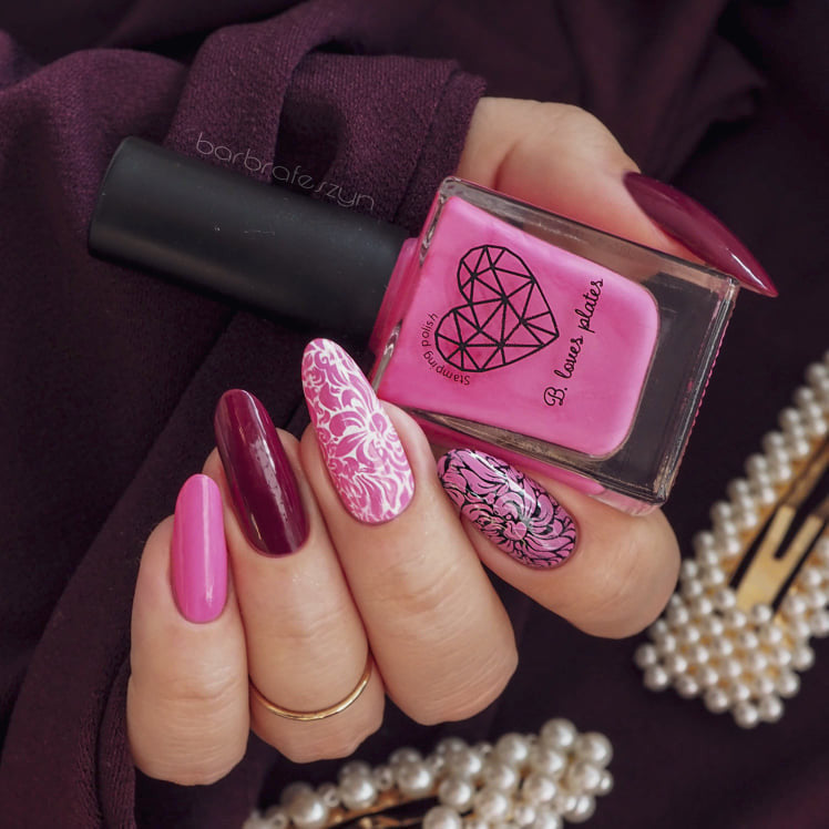 B. loves plates- Stamping Polish- BLP17 B. Brave