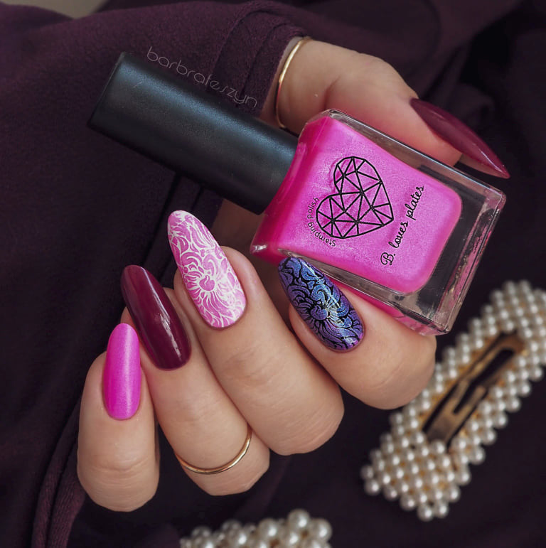 B. loves plates- Stamping Polish- BLP18 B. Strong